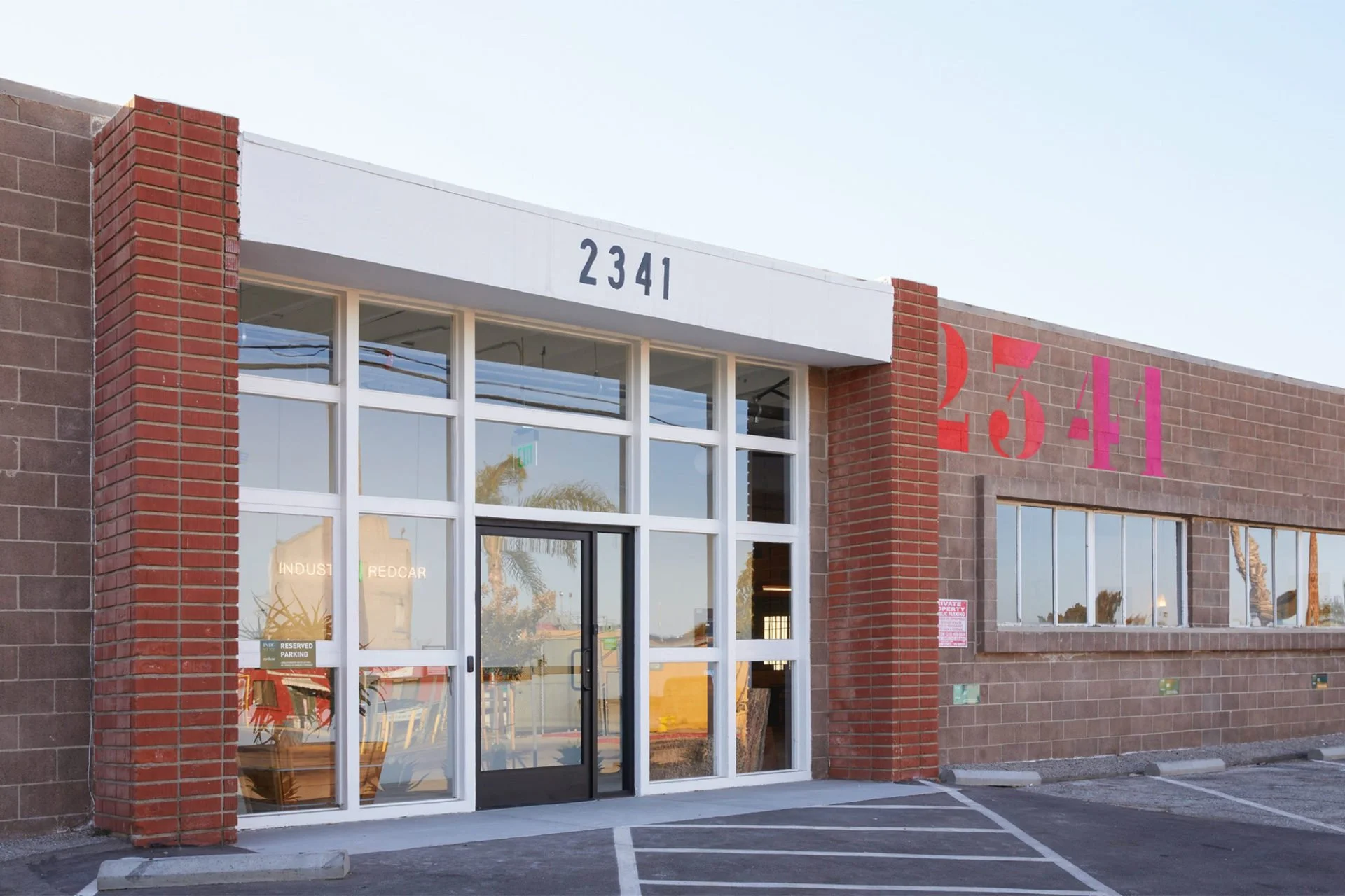 The exterior of the Forge Makerspace building at 2341 Michigan Ave.